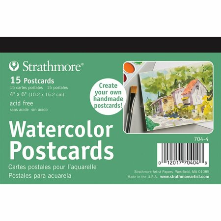 STRATHMORE WATERCOLOR POSTCARDS 704400